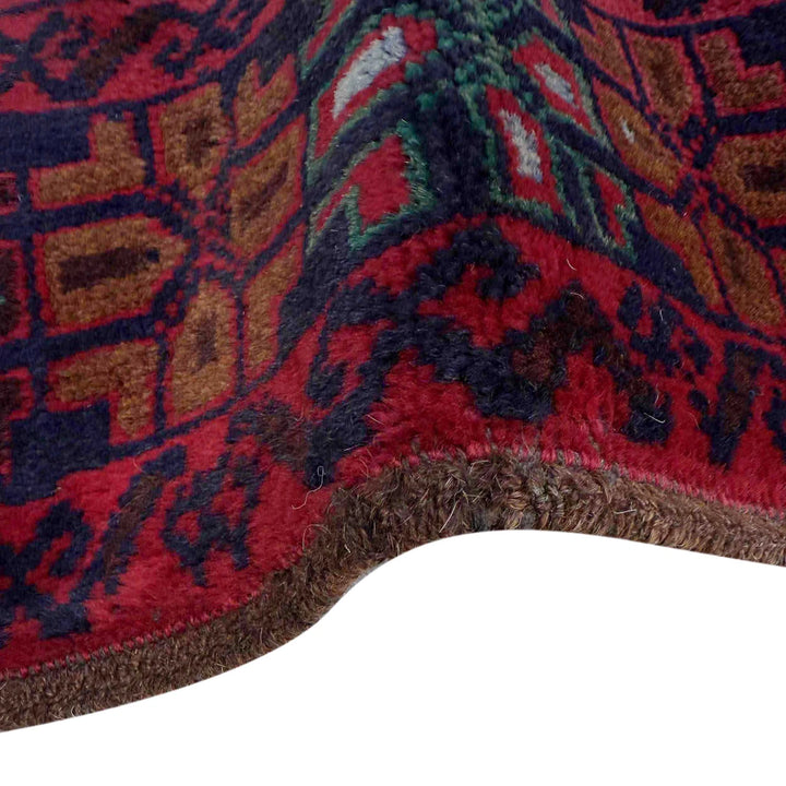 Afghan Baluchi Rug 2' 10" x 4' 6" Hand-Knotted | No. AL52143