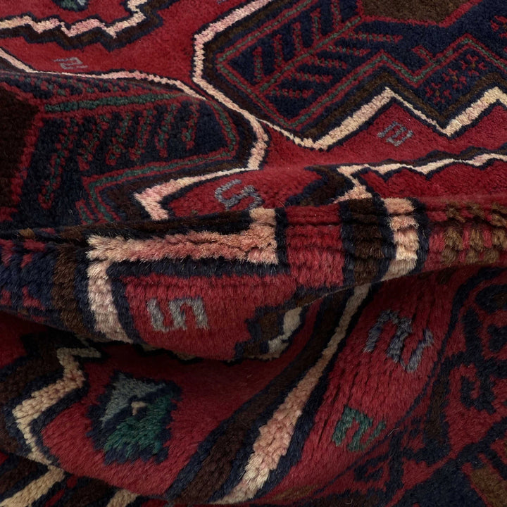 Afghan Baluchi Rug 2' 10" x 4' 6" Hand-Knotted | No. AL52143