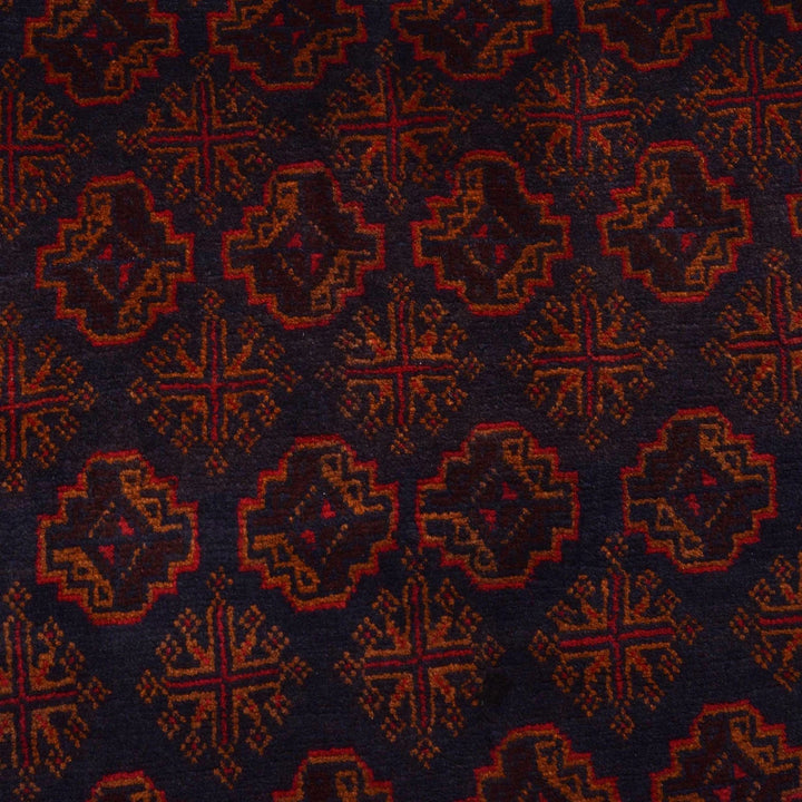 Afghan Baluchi Rug 4' 9" x 7' 9" Hand-Knotted | No. AL52732