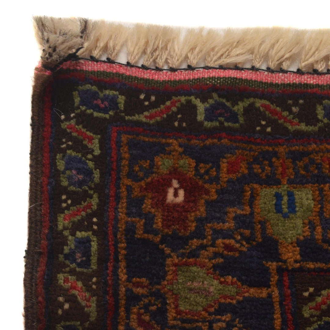 Afghan Prayer Rug 2' 11" x 4' 6" Hand-Knotted | No. AL52809
