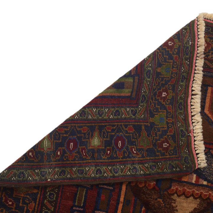 Afghan Prayer Rug 2' 11" x 4' 6" Hand-Knotted | No. AL52809