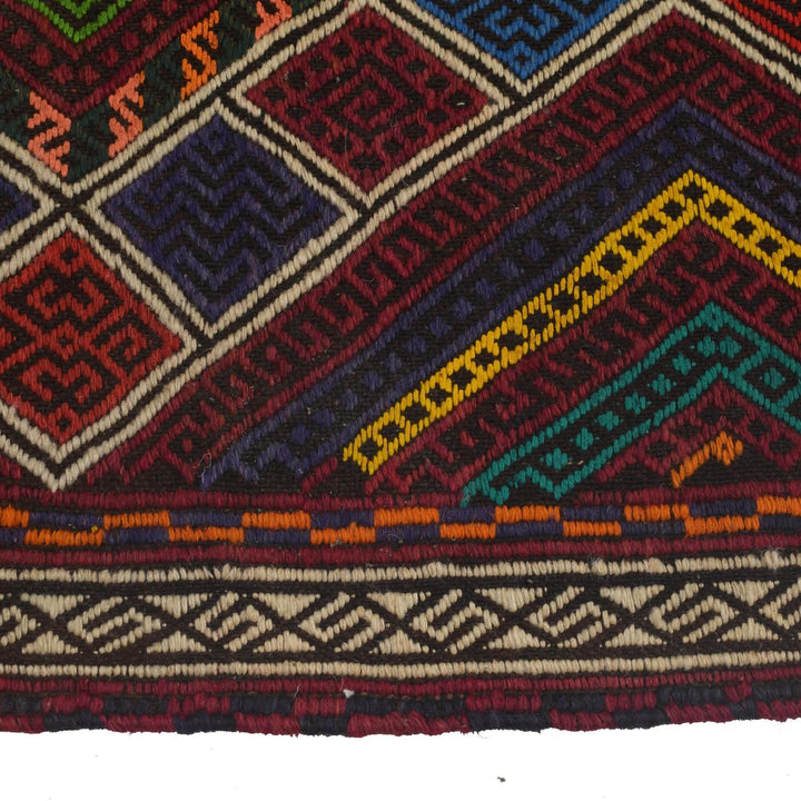 Afghan Suzani Kilim Rug 2' 2" x 11' 8" Flat-Weave | No. AL52841