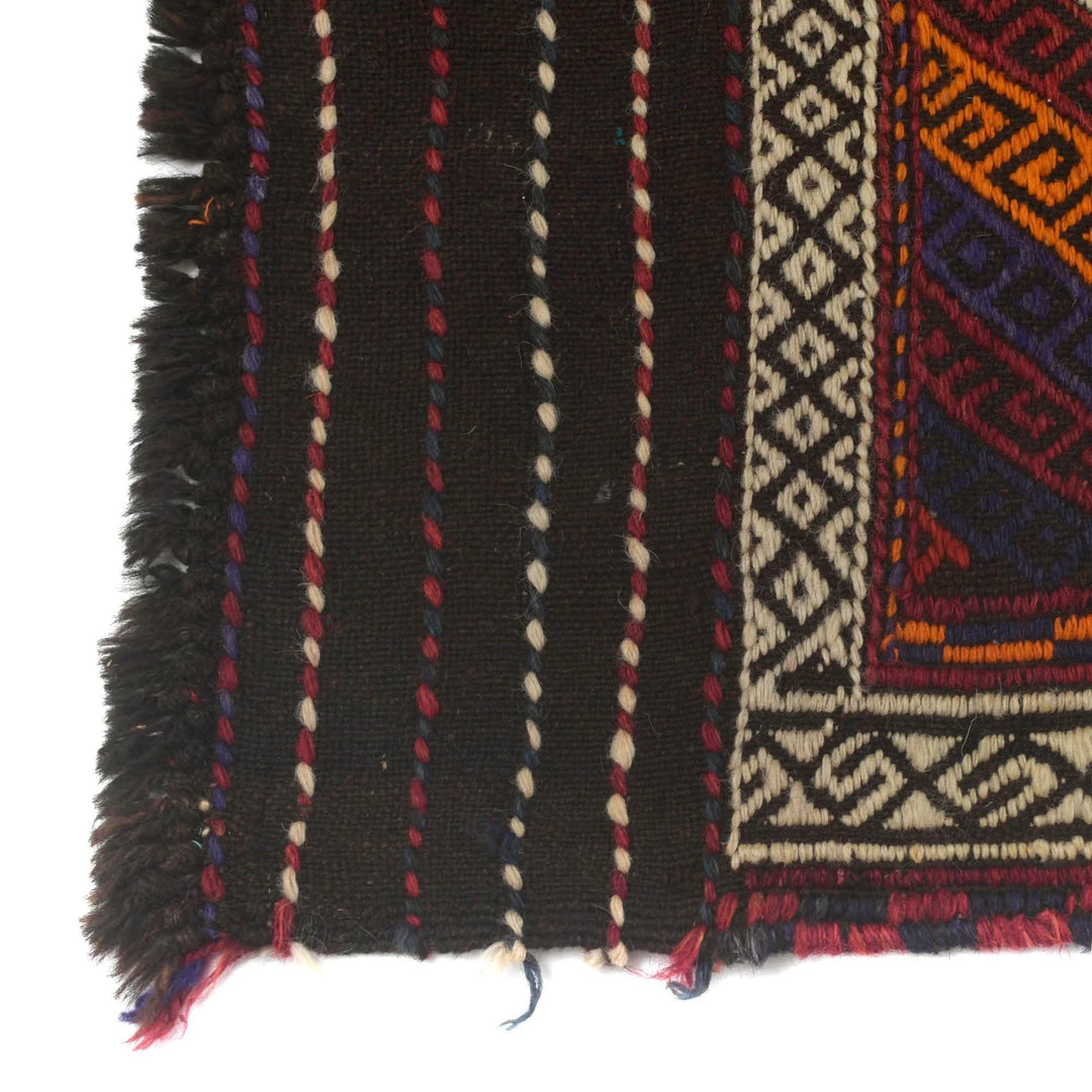 Afghan Suzani Kilim Rug 2' 2" x 11' 8" Flat-Weave | No. AL52841