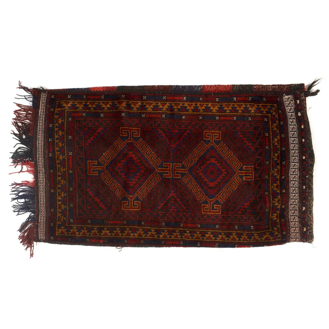 Afghan Balisht Rug 2' 2" x 3' 8" Hand-Knotted | No. AL52994