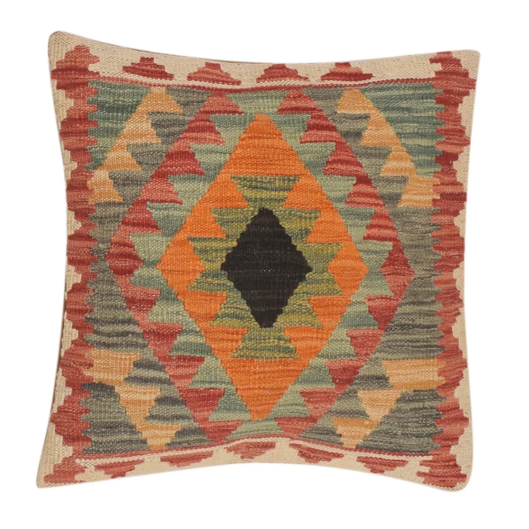 Afghan Kilim Rug 1' 7" x 1' 6" Flat-Weave | No. AL53027