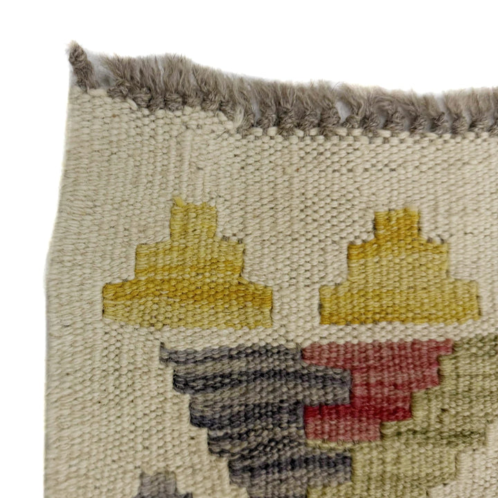 Afghan Vegetable Kilim Rug 2' 6" x 9' 6" Flat-Weave | No. AL53656