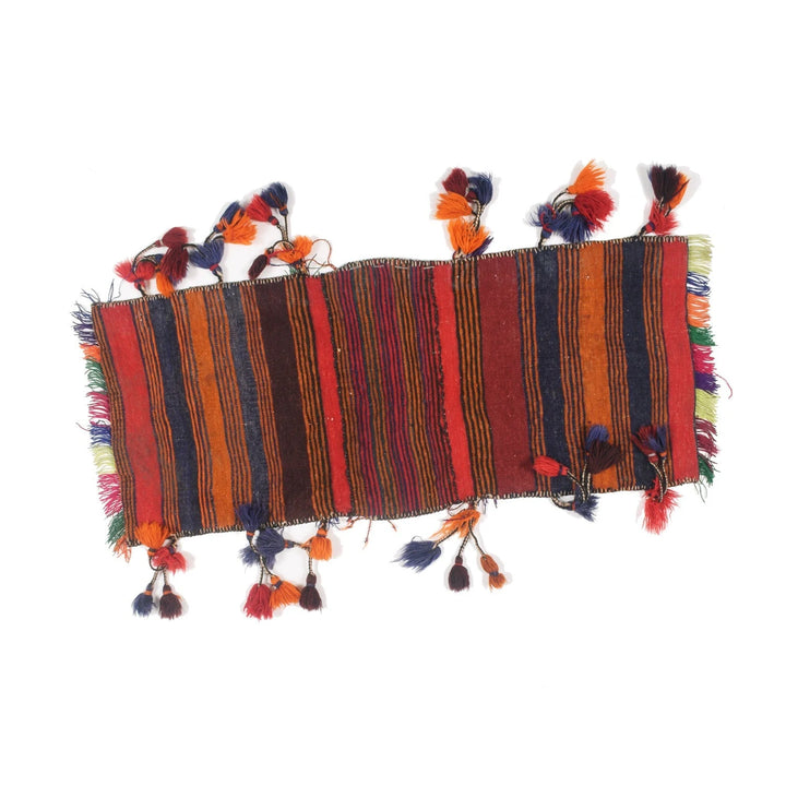 Afghan Saddle Bag Rug 1' 6" x 3' 6" Hand-Knotted | No. AL53801