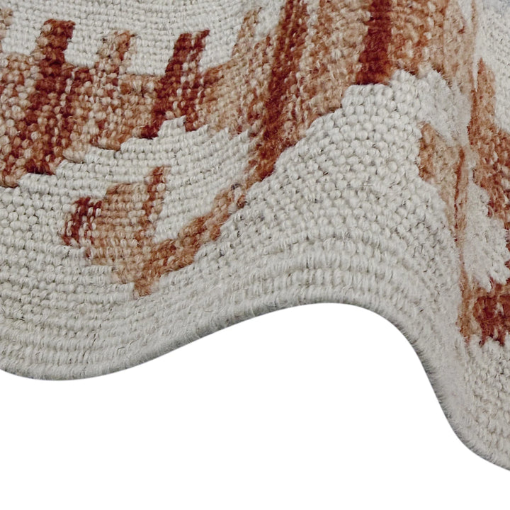 Afghan Kilim Rug 8' 0" x 9' 9" Flat-Weave | No. AL54142
