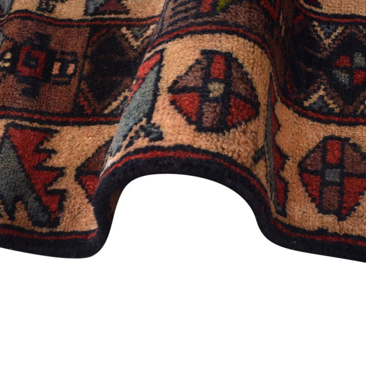 Afghan Pictorial Rug 3' 5" x 6' 0" Hand-Knotted | No. AL54236