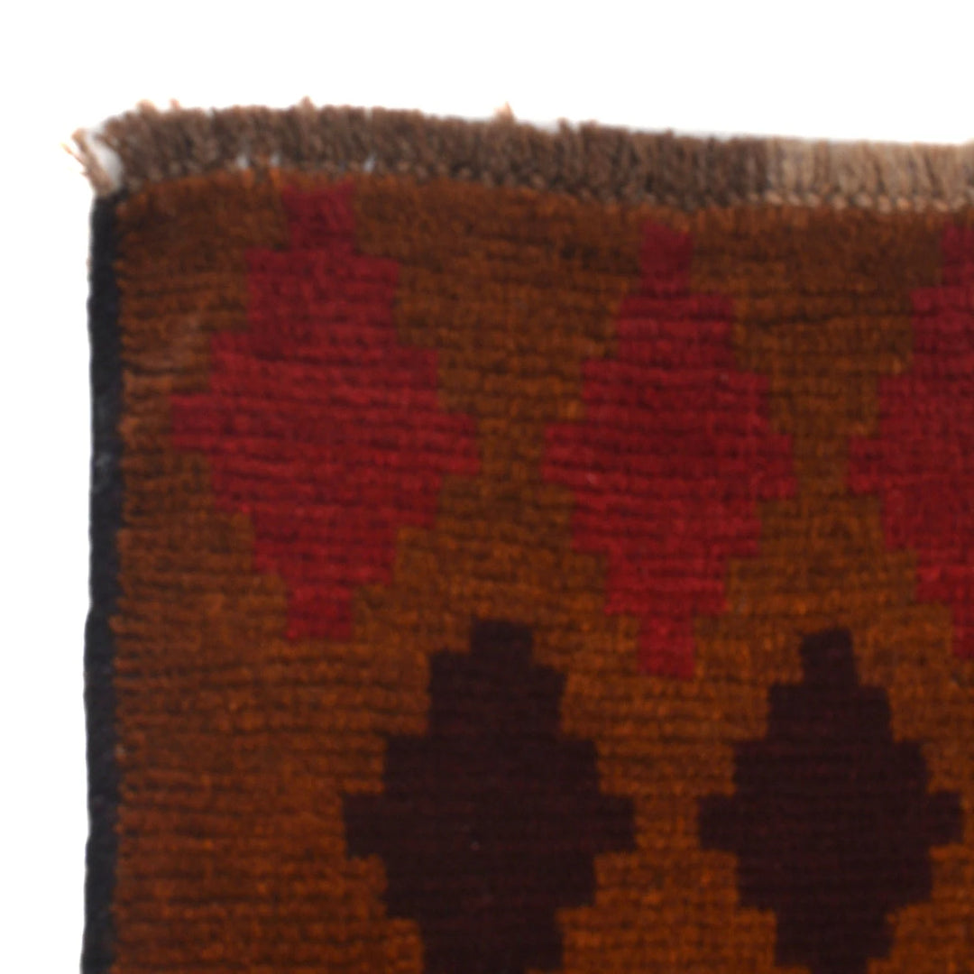 Afghan Baluchi Rug 3' 9" x 6' 1" Hand-Knotted | No. AL54291