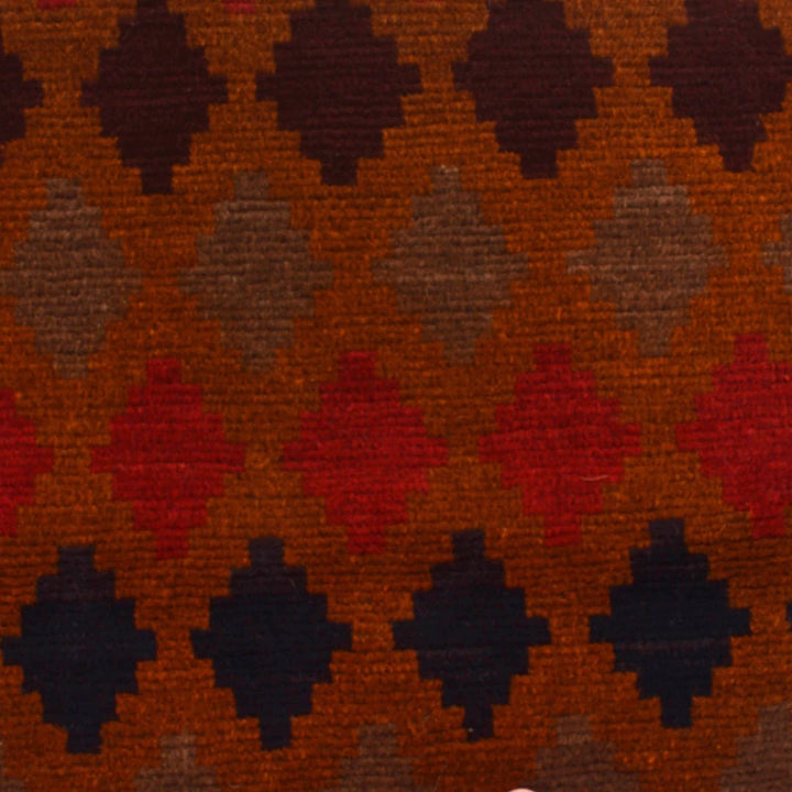 Afghan Baluchi Rug 3' 9" x 6' 1" Hand-Knotted | No. AL54291
