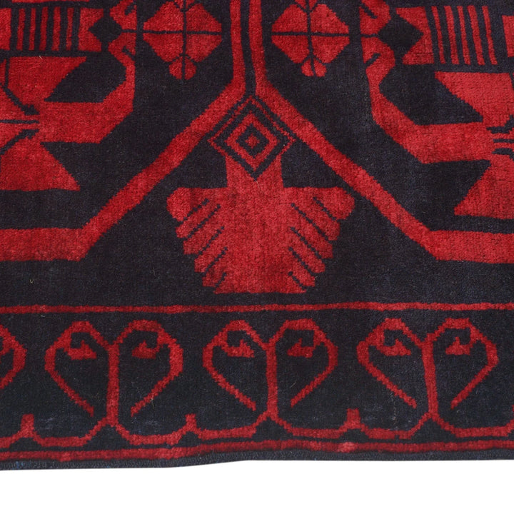 Afghan Baluchi Rug 2' 10" x 4' 9" Hand-Knotted | No. AL54853