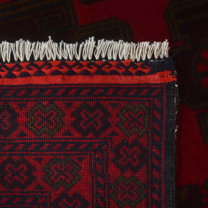 Afghan Baluchi Rug 2' 7" x 4' 6" Hand-Knotted | No. AL55267