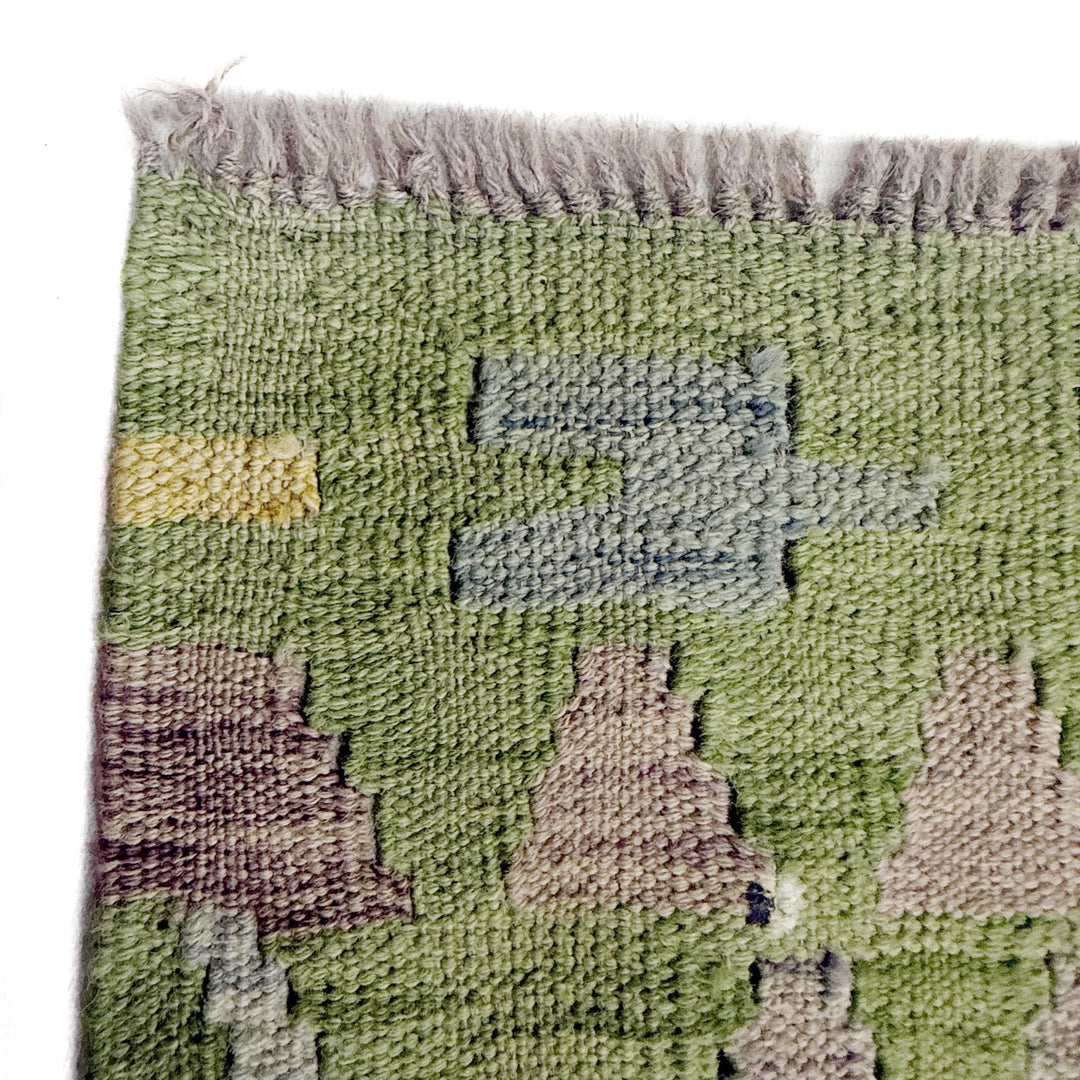 Afghan Kilim Rug 8' 9" x 11' 7" Flat-Weave | No. AL55357