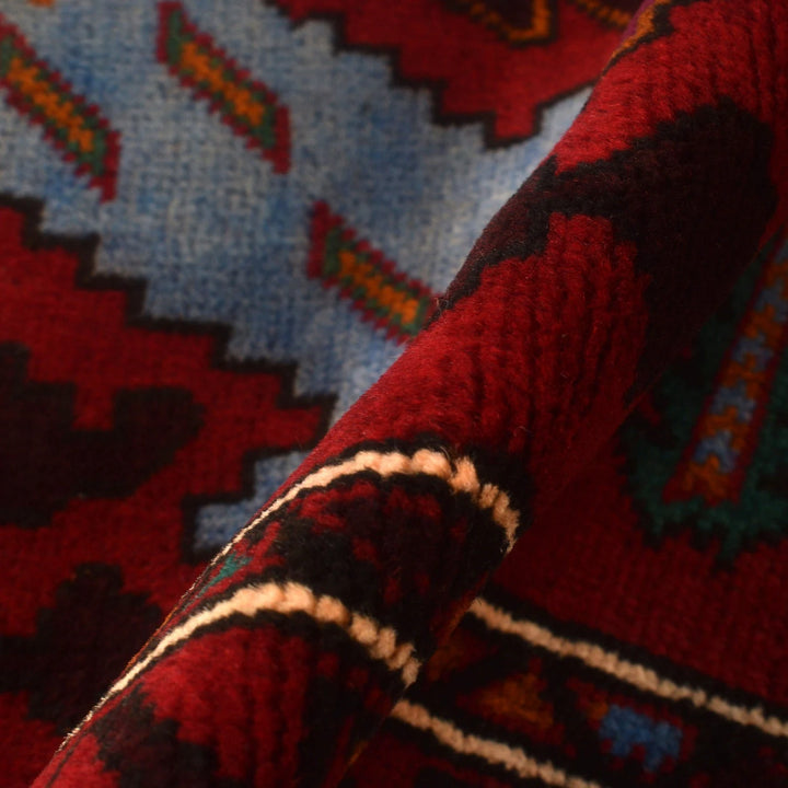 Afghan Baluchi Rug 2' 10" x 4' 6" Hand-Knotted | No. AL55385
