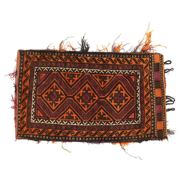 Afghan Balisht Rug 2' 1" x 3' 7" Hand-Knotted | No. AL55585