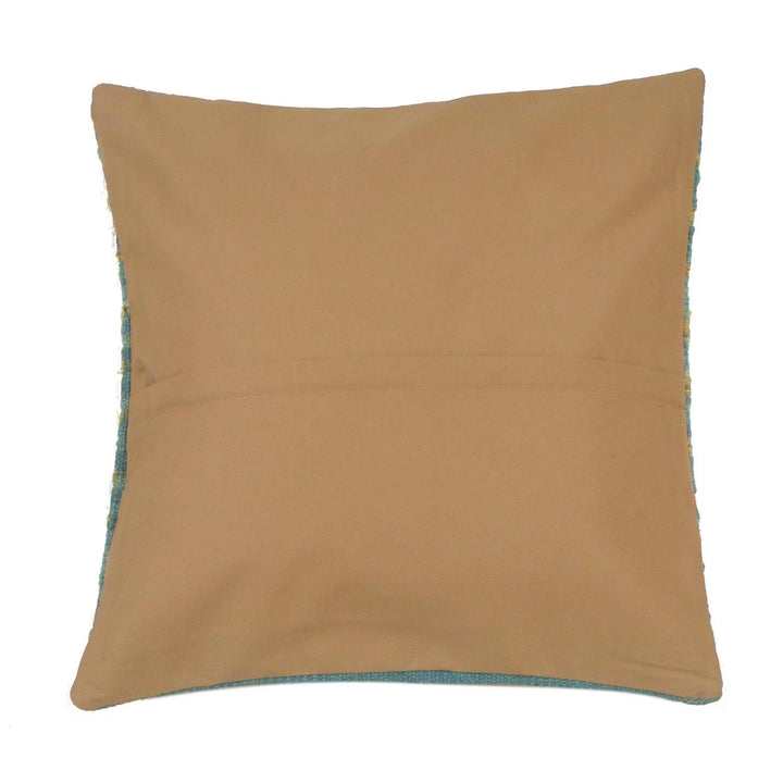 Afghan Kilim Cushion 1' 6" x 1' 6" Flat-Weave | No. AL55717