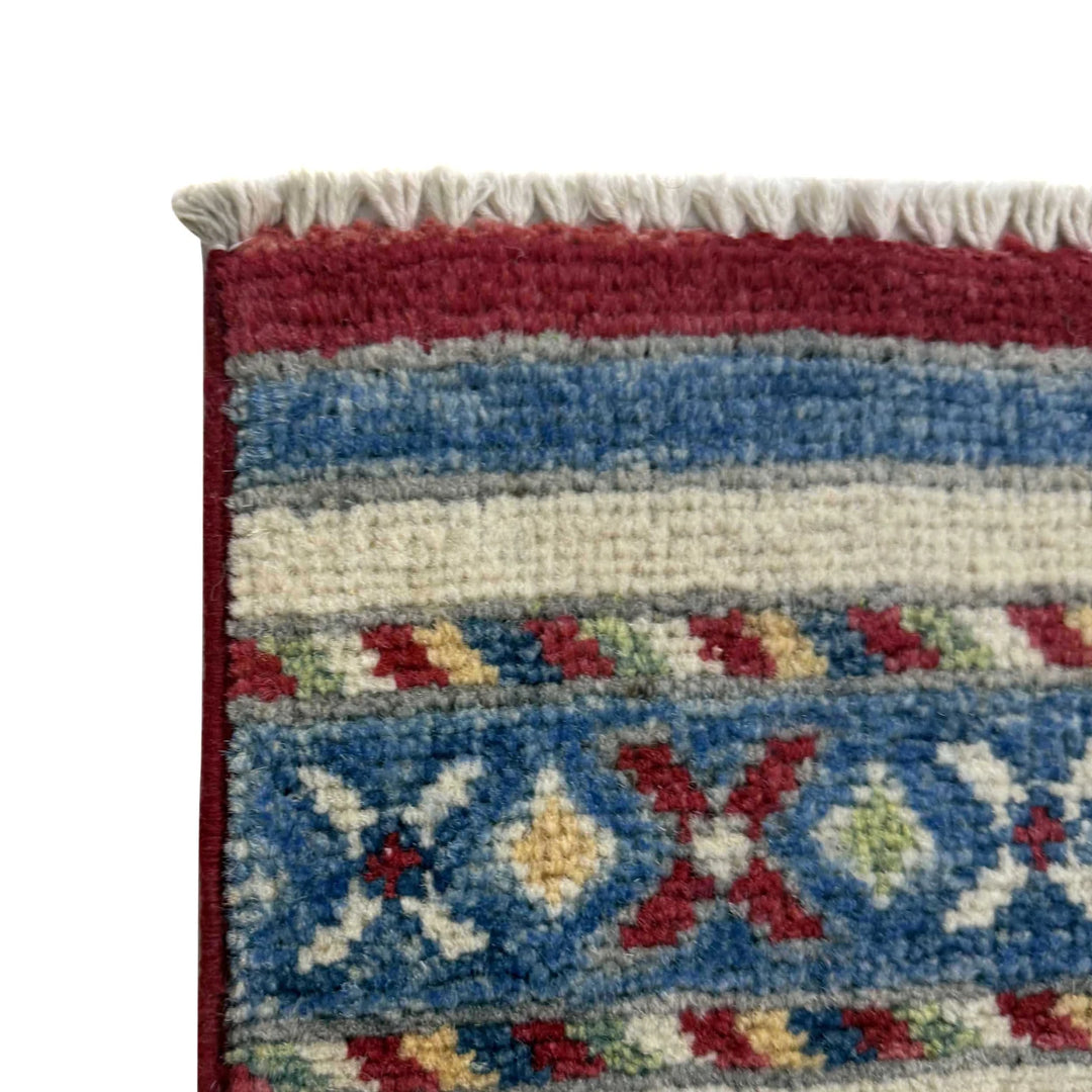 Afghan Khurjeen Runner Rug 1'10" x 5'11" Hand-Knotted | No. AL55997