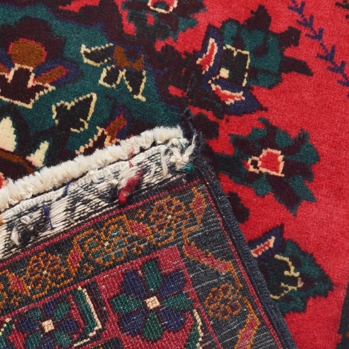 Afghan Baluchi Rug 2' 11" x 4' 11" Hand-Knotted | No. AL56676