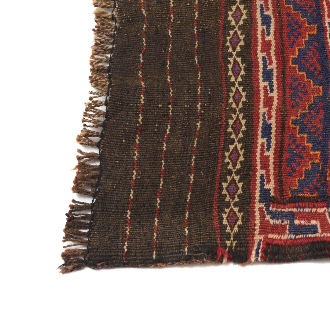 Afghan Laghari Kilim Rug 4' 7" x 6' 3" Hand-Knotted | No. AL56734