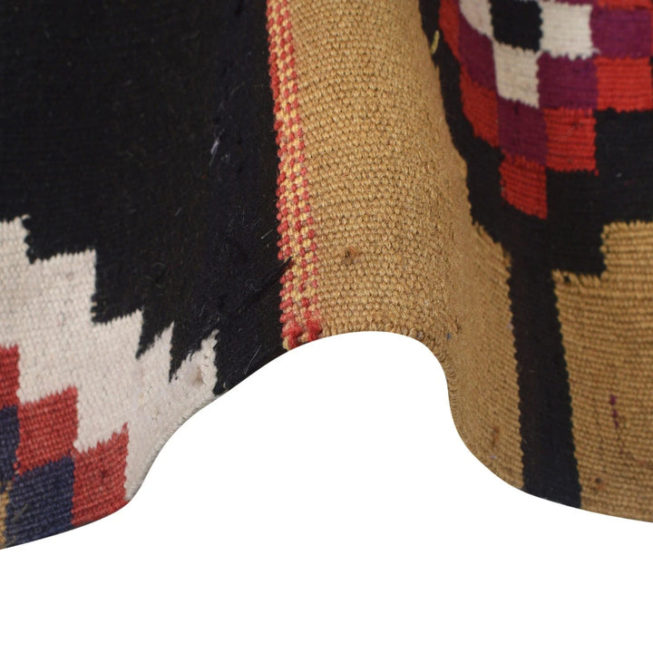 Afghan Maimana Kilim Rug 4' 3" x 6' 8" Flat-Weave | No. AL56823