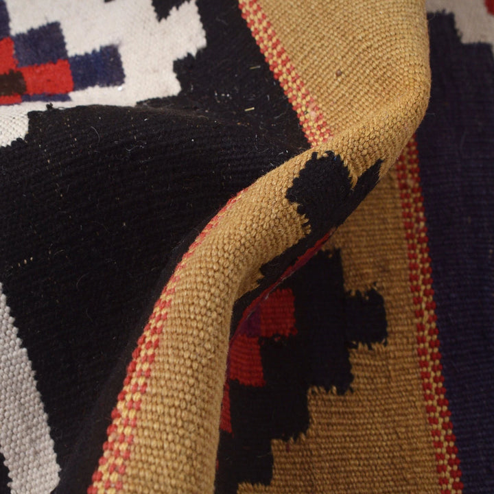 Afghan Maimana Kilim Rug 4' 3" x 6' 8" Flat-Weave | No. AL56823