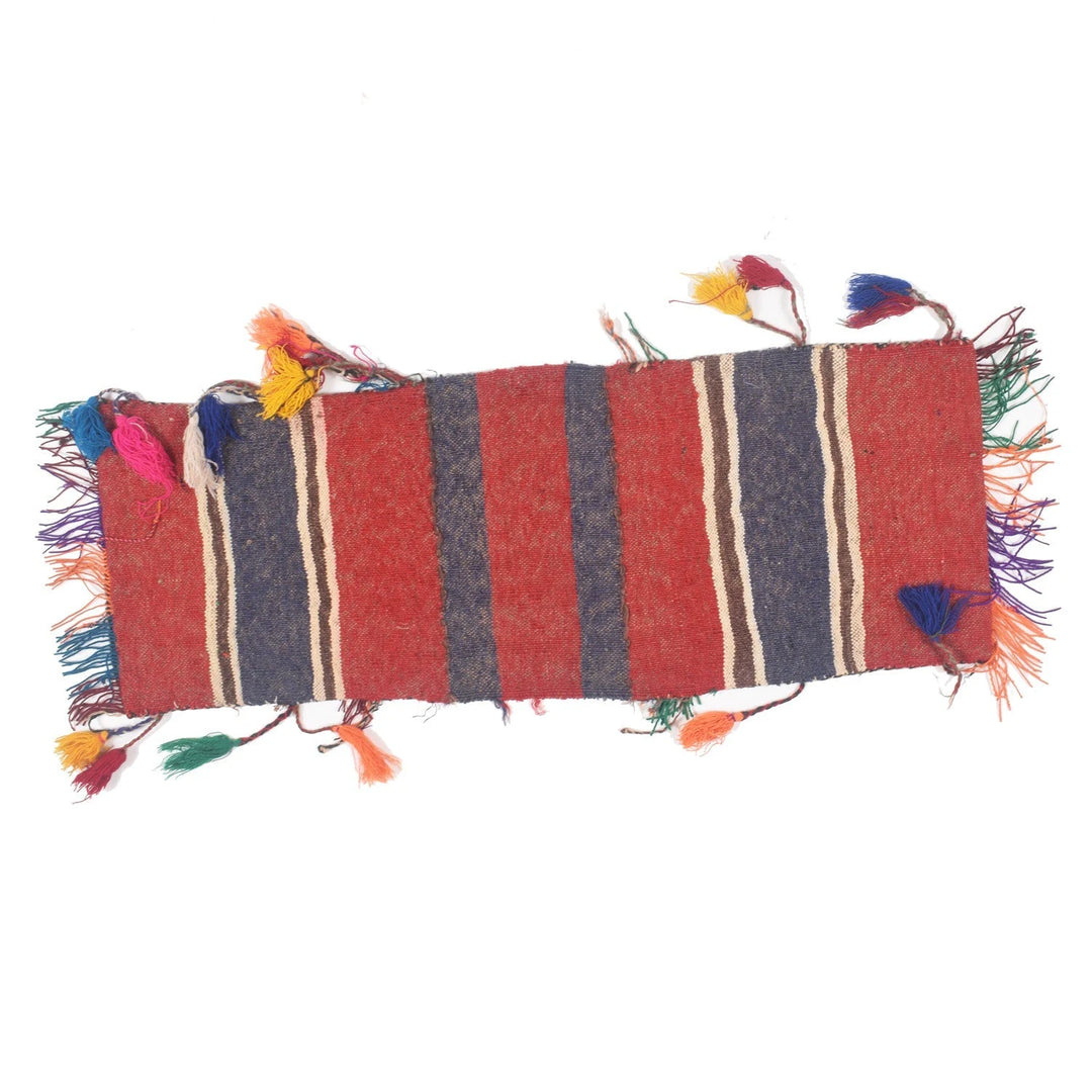 Afghan Belouch Saddle Bag 1' 0" x 2' 7" Hand-Knotted | No. AL56824