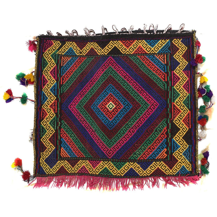 Afghan Baluchi Balisht Rug 2' 0" x 2' 4" Flat-Weave | No. AL56925