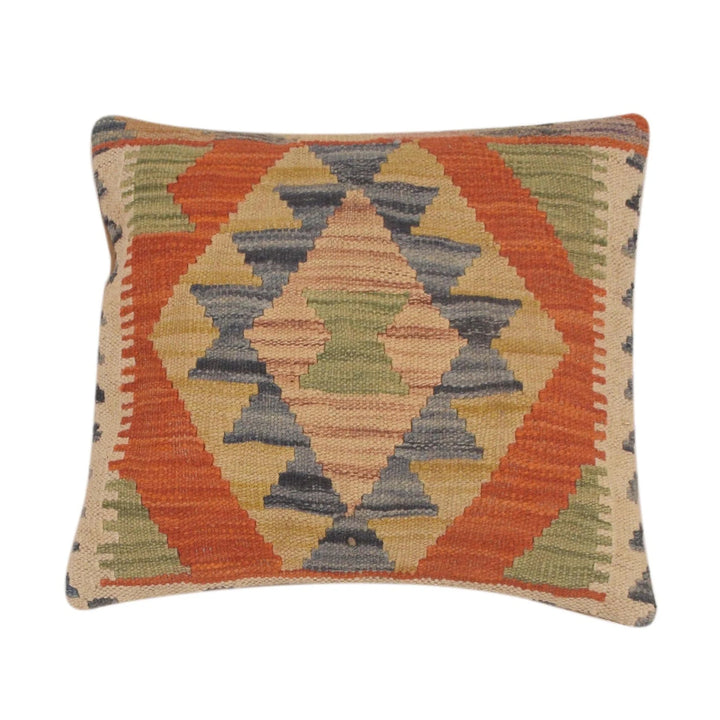 Afghan Kilim Rug 1' 4" x 1' 6" Flat-Weave | No. AL56932