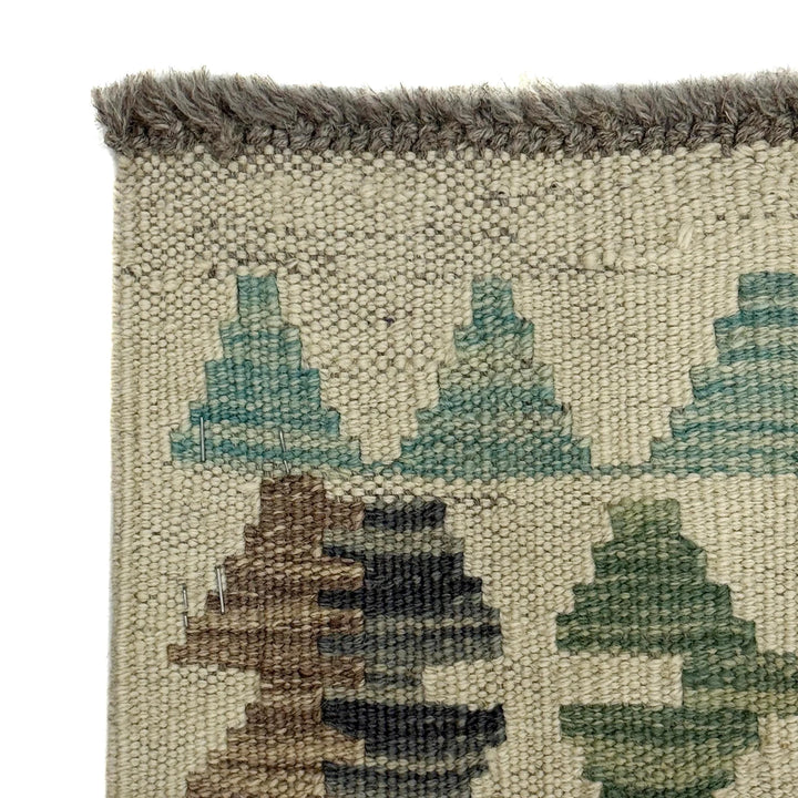 Afghan Kilim Rug 2'8" x 4'1" Flat-Weave | No. AL57295