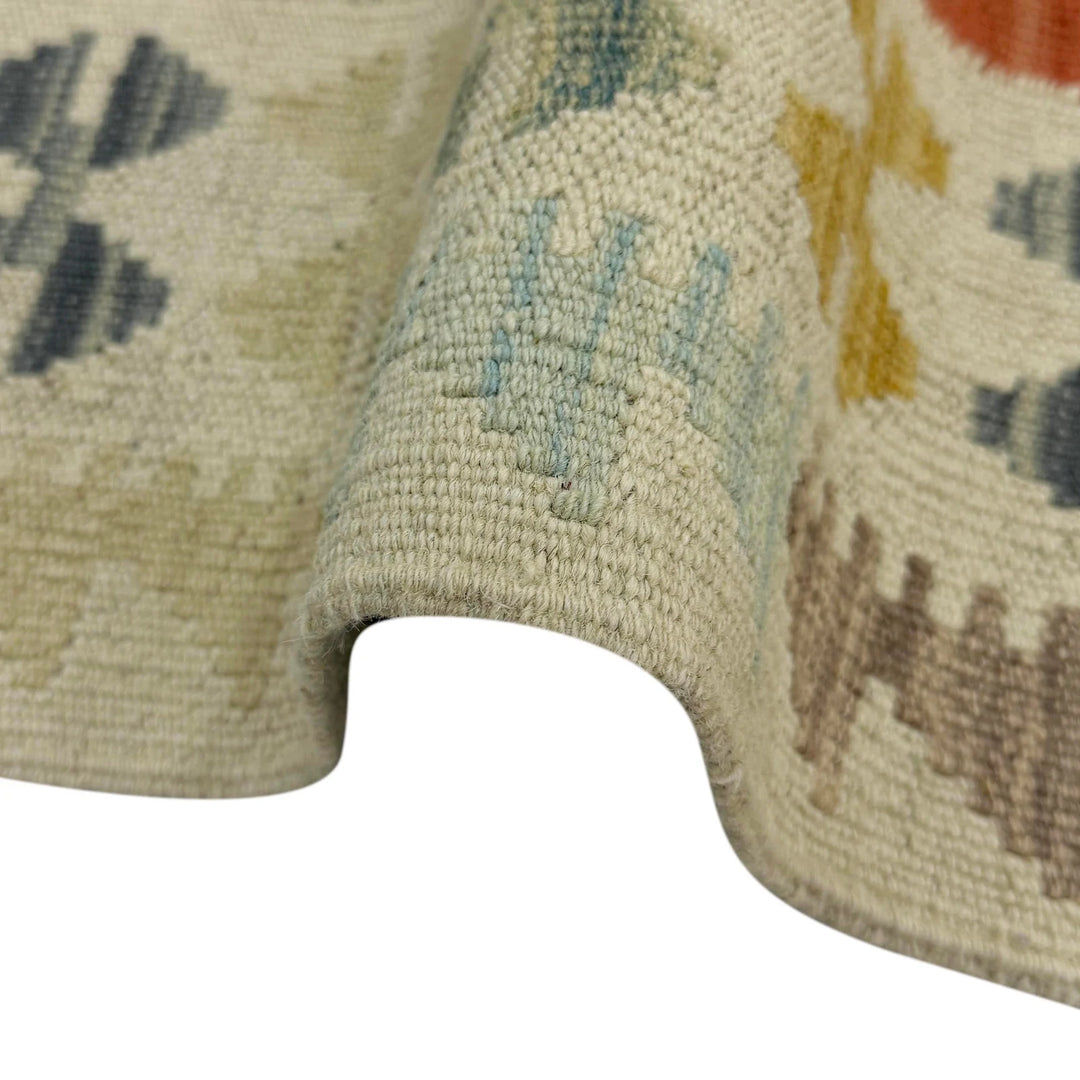 Afghan Kilim Rug 2'8" x 4'1" Flat-Weave | No. AL57295