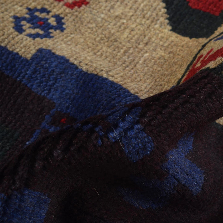 Afghan Prayer Rug 2' 8" x 4' 5" Hand-Knotted | No. AL58525