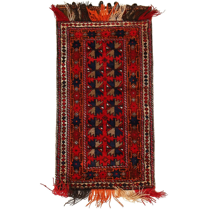 Afghan Balisht Rug 1' 10" x 3' 3" Hand-Knotted | No. AL58727