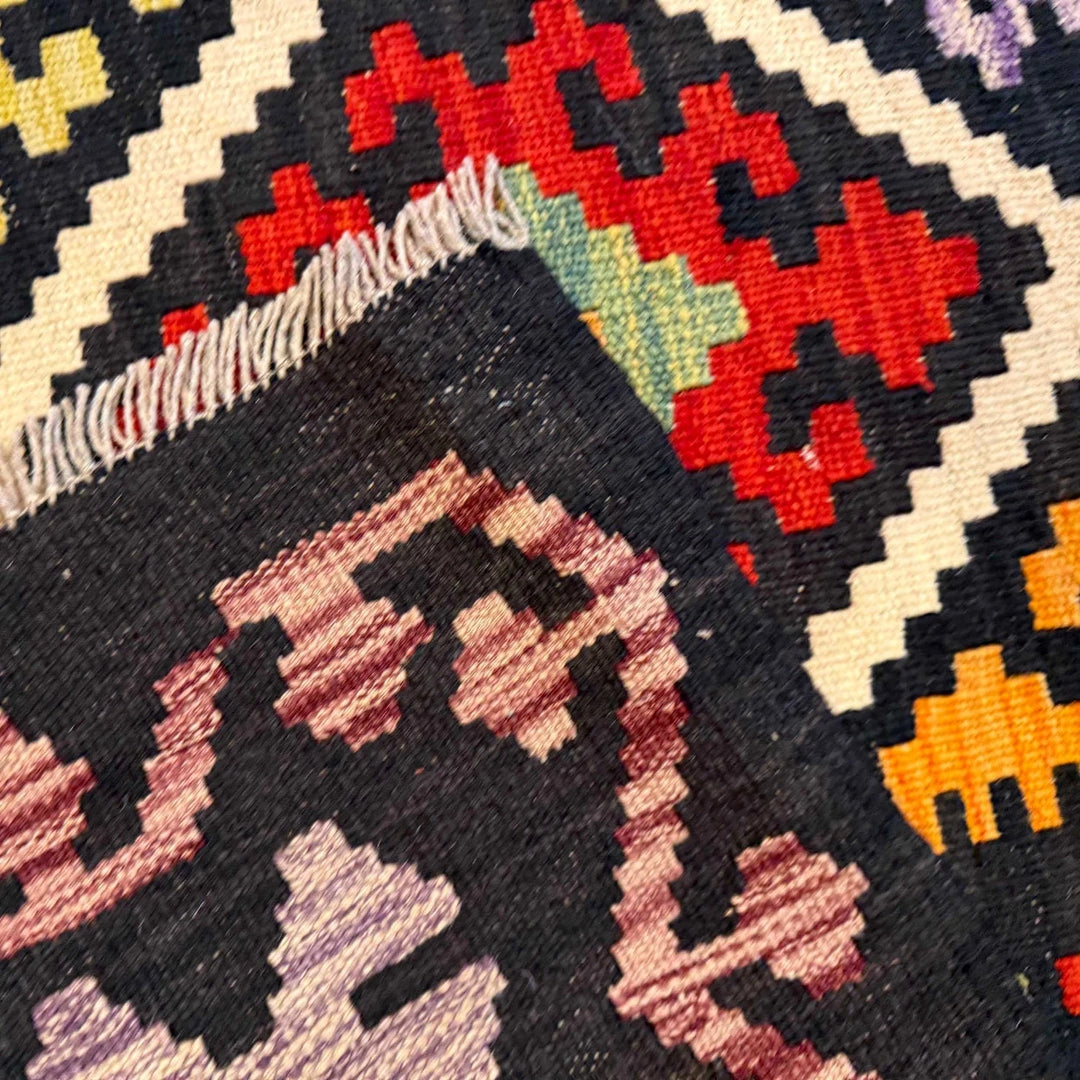 Afghan Kilim Rug 6' 0" x 8' 0" Flat-Weave | No. AL58746