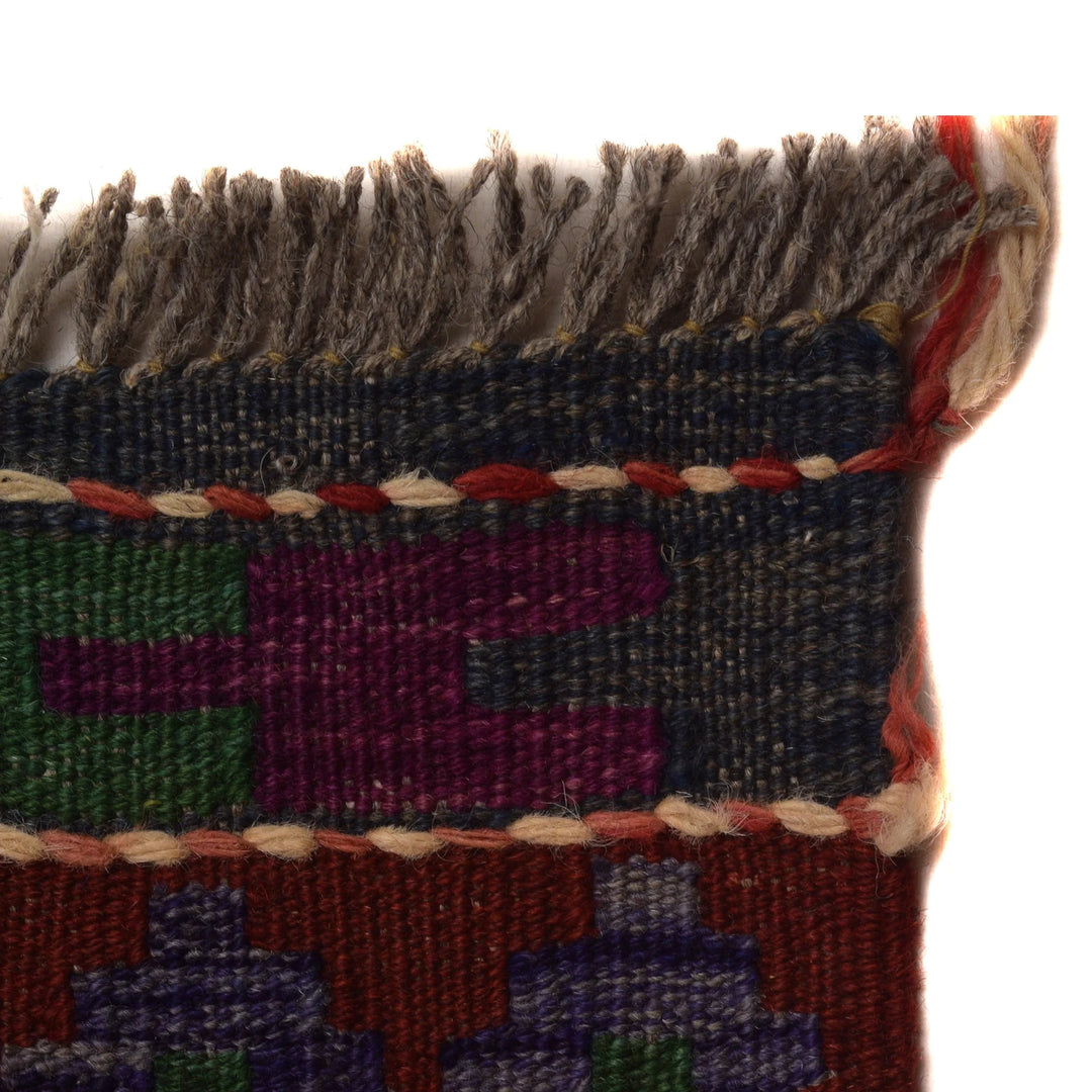 Afghan Vegetable Kilim Rug 9' 9" x 16' 7" Flat-Weave | No. AL58835