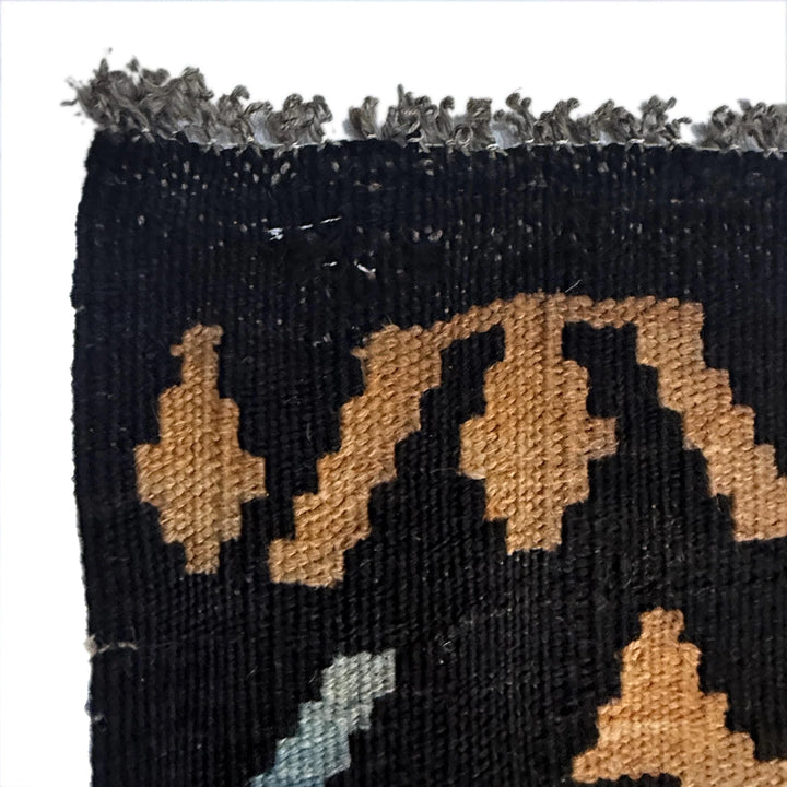 Afghan Vegetable Kilim Rug 6' 2" x 9' 4" Flat-Weave | No. AL59466