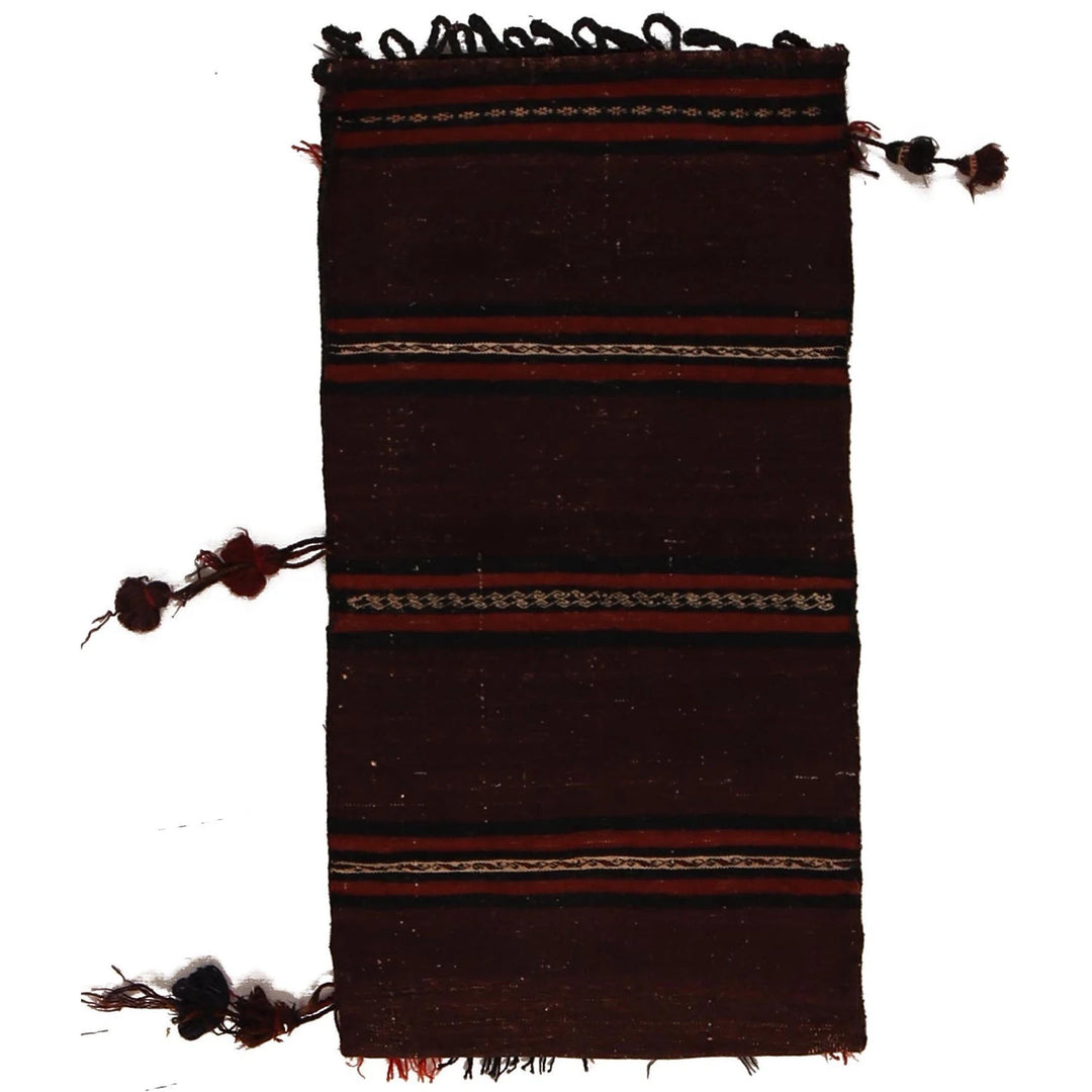 Afghan Baluch Balisht Rug 1' 8" x 3' 4" Hand-Knotted | No. AL59677