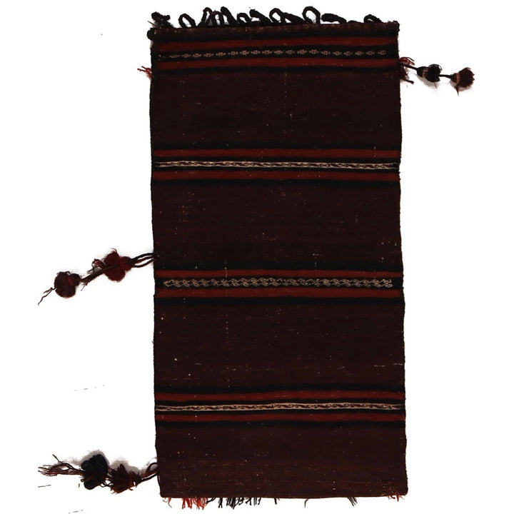 Afghan Baluch Balisht Rug 1' 8" x 3' 4" Hand-Knotted | No. AL59677
