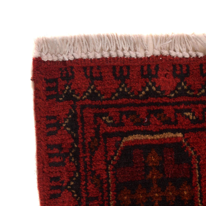 Afghan Khal Mohammadi Rug 3' 2" x 4' 11" Hand-Knotted | No. AL59712