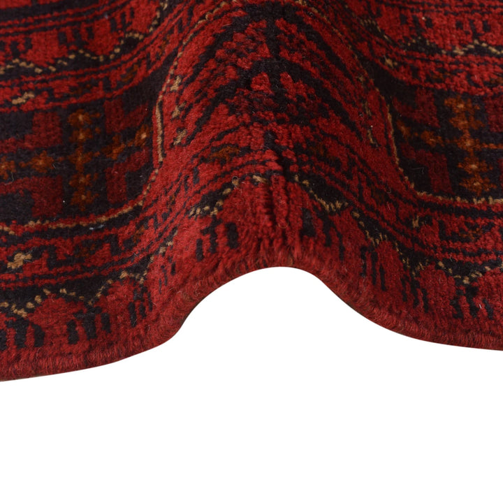 Afghan Khal Mohammadi Rug 3' 2" x 4' 11" Hand-Knotted | No. AL59712