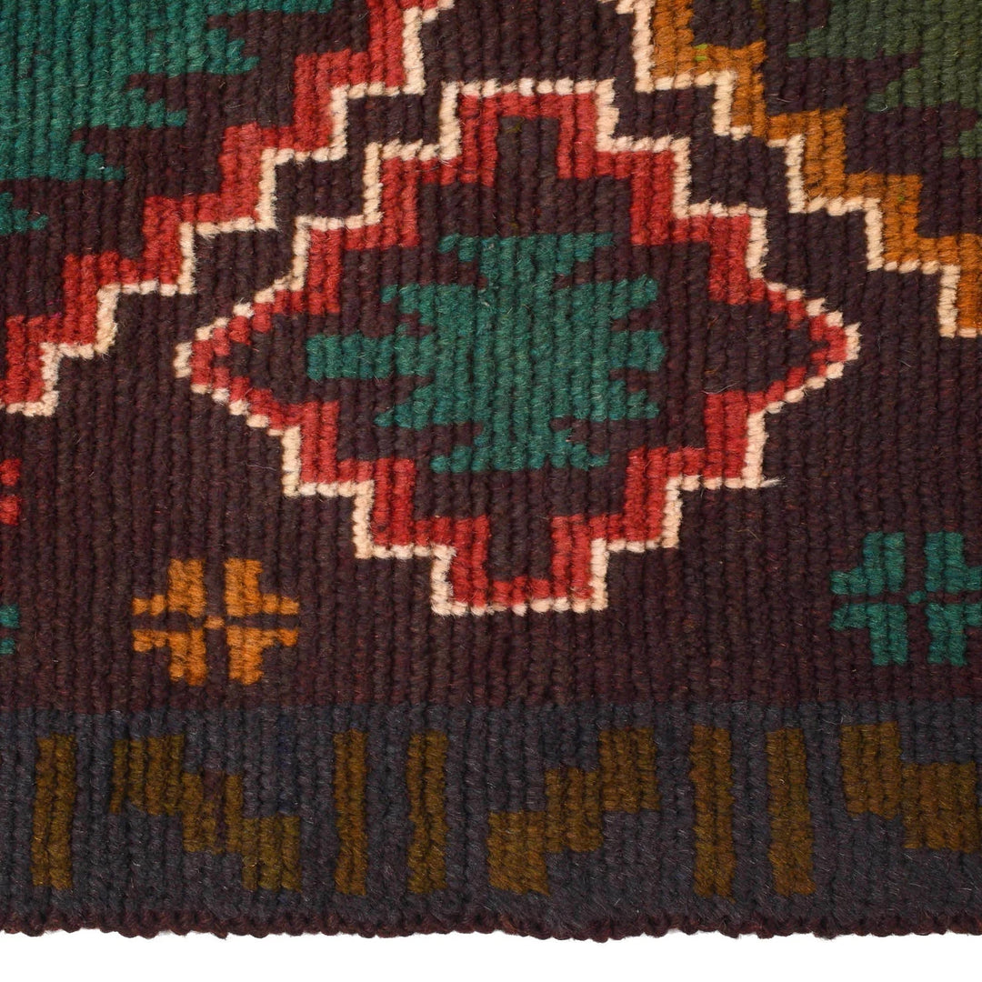 Afghan Baluchi Rug 2' 7" x 9' 6" Hand-Knotted | No. AL60330