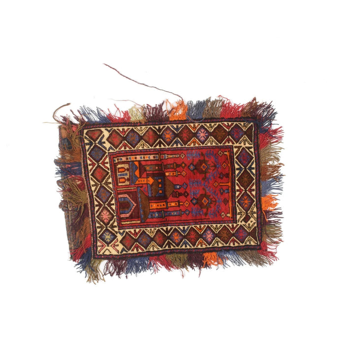 Afghan Balisht Rug 1' 11" x 2' 7" Hand-Knotted | No. AL60645