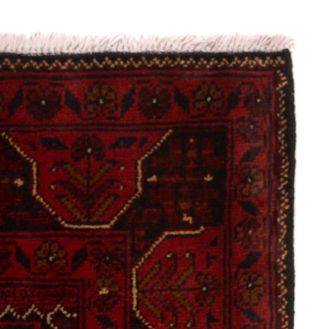 Afghan Khal Mohammadi Rug 3' 5" x 4' 8" Hand-Knotted | No. AL61126