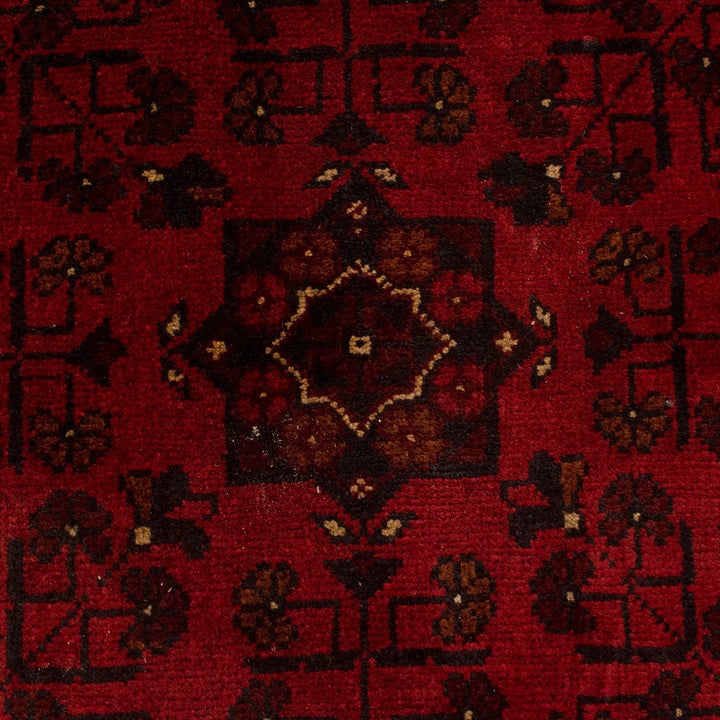 Afghan Khal Mohammadi Rug 3' 5" x 4' 8" Hand-Knotted | No. AL61126