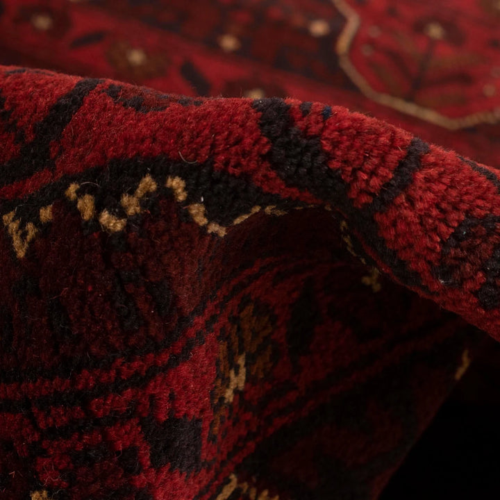 Afghan Khal Mohammadi Rug 3' 5" x 4' 8" Hand-Knotted | No. AL61126