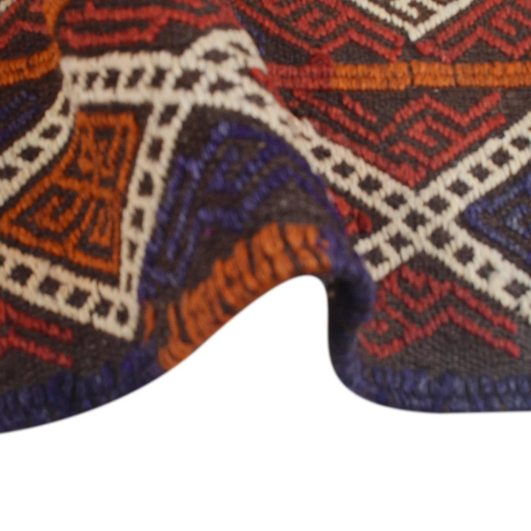 Afghan Suzani Kilim Rug 2' 8" x 8' 5" Flat-Weave | No. AL61504