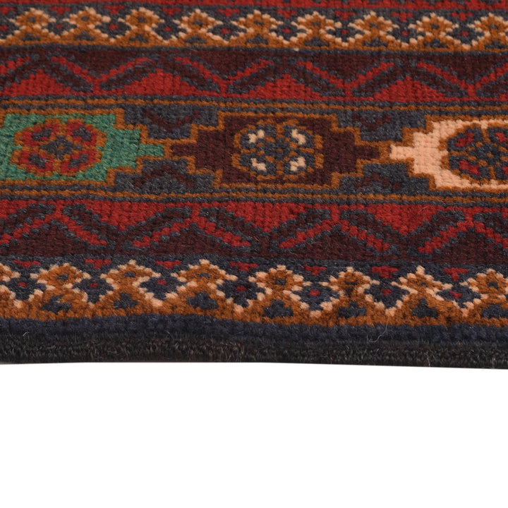 Afghan Prayer Rug 2' 11" x 5' 3" Hand-Knotted | No. AL61724