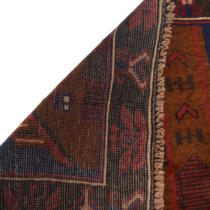 Afghan Pictorial Rug 2' 9" x 5' 2" Hand-Knotted | No. AL61879