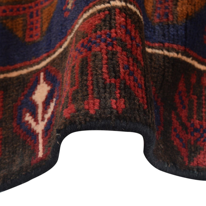 Afghan Pictorial Rug 2' 9" x 5' 2" Hand-Knotted | No. AL61879