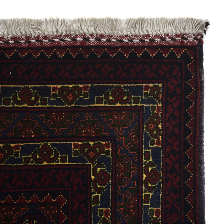 Afghan Khoja Roshnai Rug 3' 3" x 4' 8" Hand-Knotted | No. AL62291